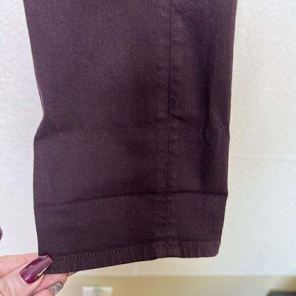 Rag & Bone The Dre Cuffed Ankle Skinny Jeans In Aged Wine 27 - Picture 4 of 7